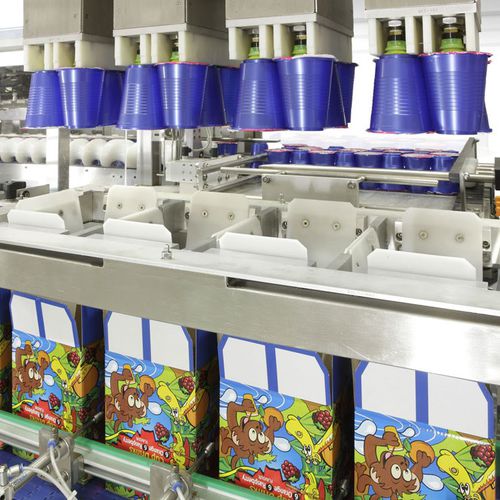 Incassatrice avvolgitrici - Jefferson Smurfit Group - a carico dall'alto / automatica / in bottiglia