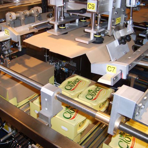 Posatrice di coperchi automatica - Jefferson Smurfit Group - per l'industria agroalimentare