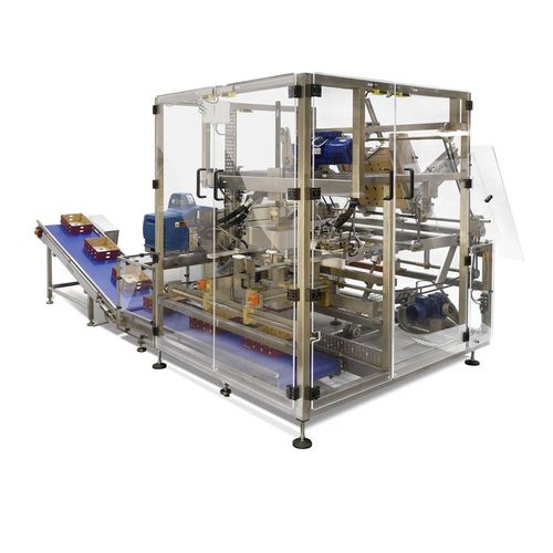 Vassoiatrice automatica - Jefferson Smurfit Group - in linea / con colla termofusibile / per cartoni