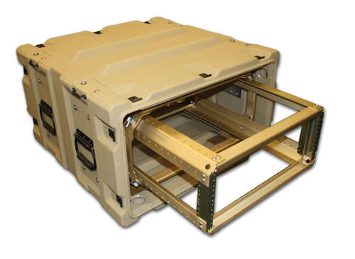 Valigia da trasporto - Zero Manufacturing - in polietilene / a rack 19"