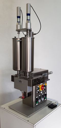 Dosatore per liquidi - TCV, TCVH - Tecnicoll Srl - per prodotti pastosi / volumetrico / per l'industria cosmetica