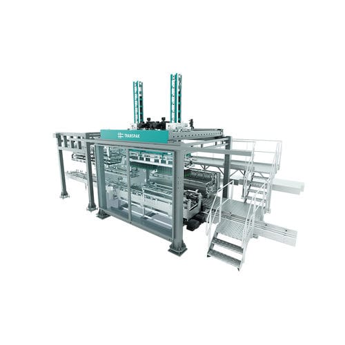 Incassatrice / decassatrice a carico dall'alto - Transpak - automatica / semiautomatica / per bottiglie