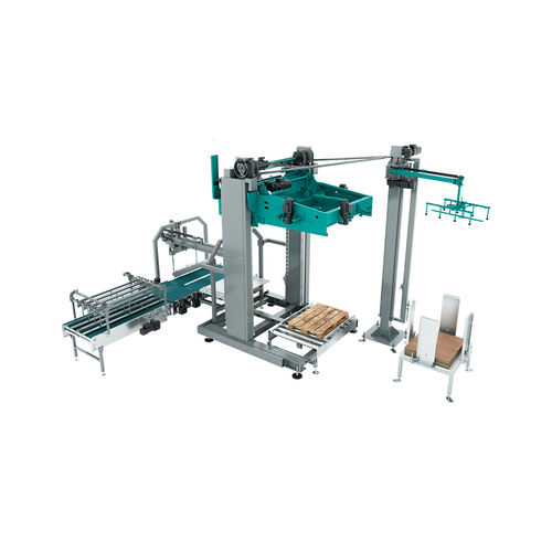 Pallettizzatore a strati - Transpak - per cartoni / per vaschette / per armadietti in plastica