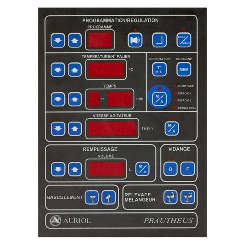 Pannello di controllo digitale - PRAUTHEUS - AURIOL - compatto / con touch screen