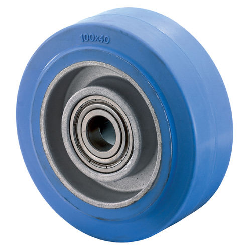 Ruota con fascia - B24 - BS Rollen GmbH - in alluminio / resistente al calore