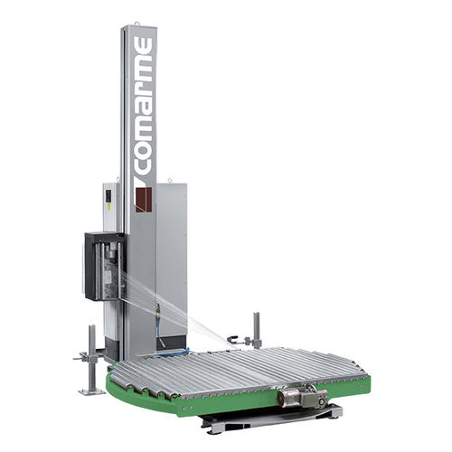 Avvolgitrice fasciapallet a tavola rotante - RONDA 100 - COMARME - automatica / con freno elettromagnetico / per pallet