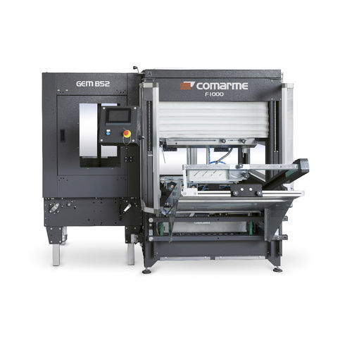Formatrice di scatole automatica - F1000 + GEM B52 - COMARME - nastro adesivo / pneumatica
