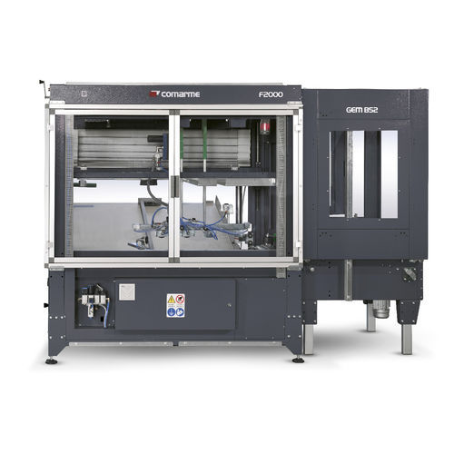 Formatrice di scatole automatica - F2000 + GEM B52 - COMARME - nastro adesivo / chiusura dal basso / pneumatica