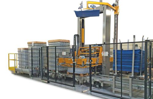 Depallettizzatore a strati - DUETTI PACKAGING SRL - cartesiano / per pallet / semiautomatico