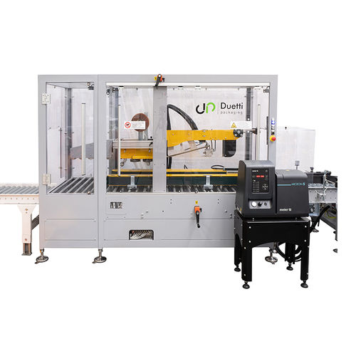 Chiudicartoni a doppi lembi - DUETTI PACKAGING SRL - nastro adesivo / automatico