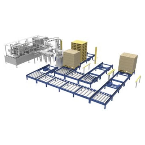 Depallettizzatore a colonna - Egli - per linea di produzione di burro / automatico / per l'industria agroalimentare