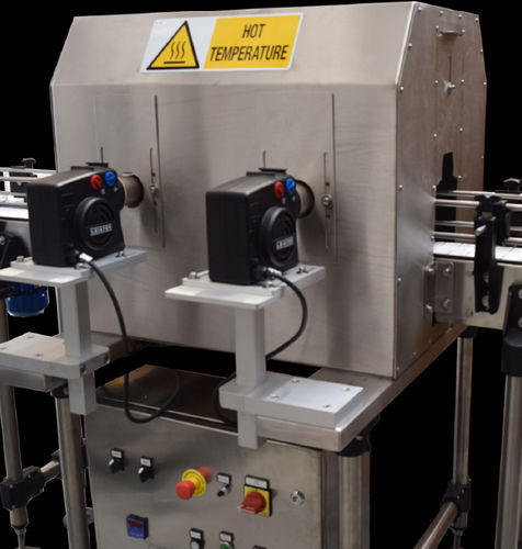 Tunnel di retrazione aria calda - E-Packaging Srl - elettrico / per etichette / per manicotto termoretrattile