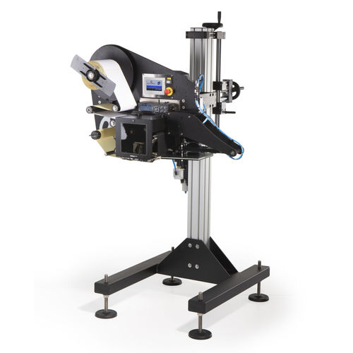 Stampante-applicatore di etichette autoadesive - URANO 90 - E-Packaging Srl - per applicazione sulla parte superiore del prodotto / per applicazioni sulla parte inferiore del prodotto / per applicazione laterale