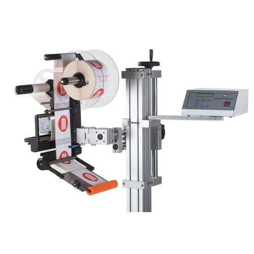Applicatore di etichette automatico - Giove series - E-Packaging Srl - per applicazione sulla parte superiore del prodotto / per applicazione laterale / per applicazione sulla parte inferiore
