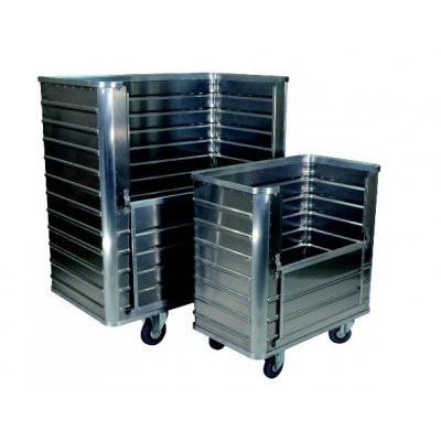 Carrello da trasporto - CPLG series - Facdem Equipements - in alluminio / multiuso / portabiancheria