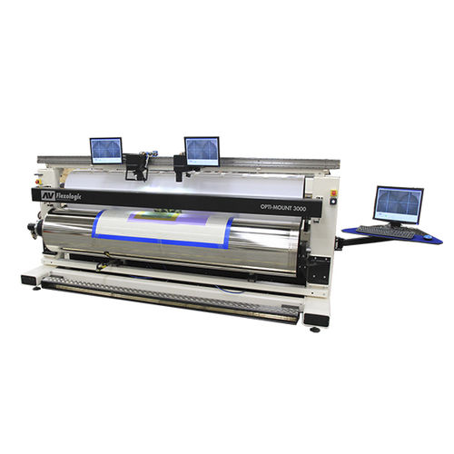 Macchina di assemblaggio automatica - Optimount 3000 - AV FLEXOLOGIC - per cliché flessografici / lineare