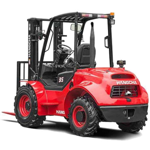 Carrello elevatore fuoristrada - TT 4RM series - HANGCHA FRANCE - diesel / con conducente seduto / 4 ruote
