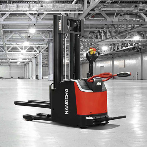 Accatastatore elettrico - CDD-AZ3S-L series - HANGCHA FRANCE - con piattaforma per conducente / 24 V / per magazzino