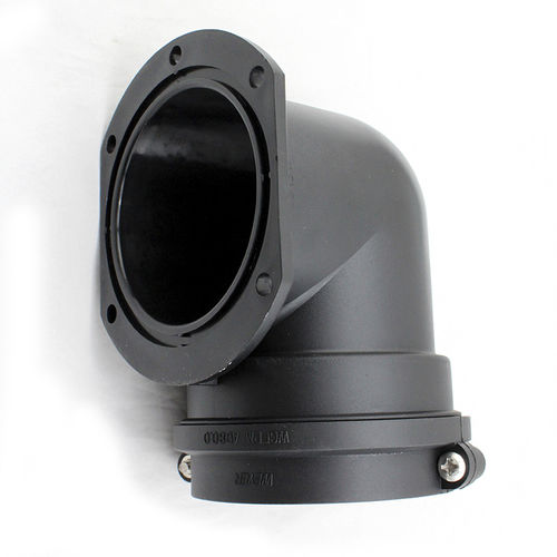 Raccordo ad innesto rapido - Flexible Technology Co,.Ltd - con flangia / gomito a 90° / in PA