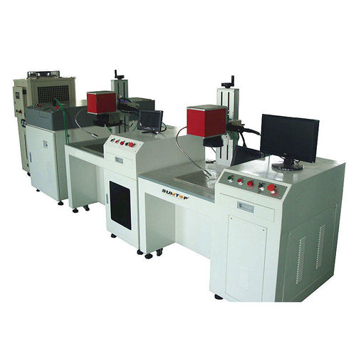 Macchina saldatrice laser a fibra - ST-P300-S - Suzhou Suntop Laser Technology CO.,LTD - automatica / per rame / per componenti elettronici