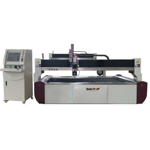 Macchina da taglio a getto d'acqua - ST-WJ-L3015DG - Suzhou Suntop Laser Technology CO.,LTD - per acciaio inossidabile / per alluminio / per granito