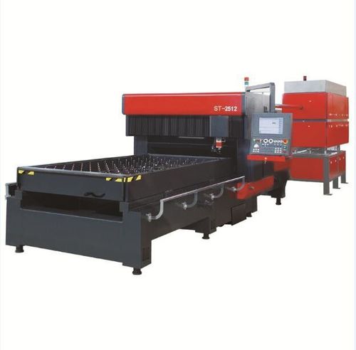 Macchina da taglio laser CO2 - ST-SLPM2512-1000MC - Suzhou Suntop Laser Technology CO.,LTD - per acciaio inossidabile / per punzoni di stampaggio / CNC