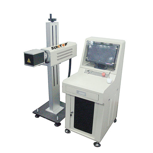Macchina di marcatura laser CO2 - ST-FCO2L10 - Suzhou Suntop Laser Technology CO.,LTD - per metallo / per componenti elettronici / raffreddata ad aria