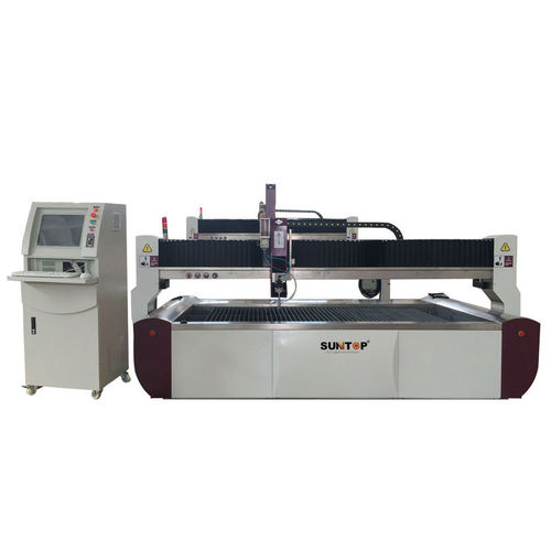 Macchina da taglio a getto d'acqua - ST-WJ-L3015-AMC - Suzhou Suntop Laser Technology CO.,LTD - per acciaio inossidabile / per alluminio / per granito