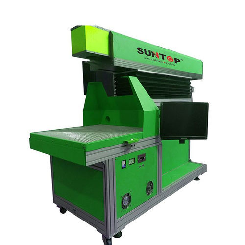 Macchina di marcatura laser CO2 - ST-LCO2110 - Suzhou Suntop Laser Technology CO.,LTD - per pelle / di vetro / per tessuti