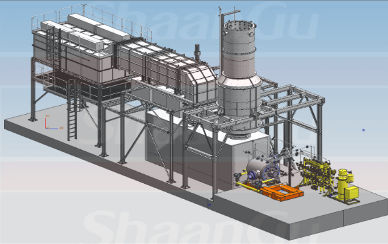 Compressore di gas naturale - Shaanxi Blower (Group) Co., Ltd. - elettrico / fisso / per condotto