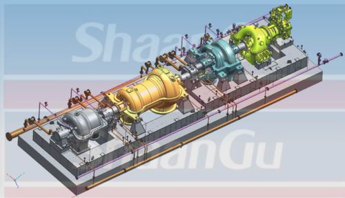 Turbina a gas - Shaanxi Blower (Group) Co., Ltd. - per produzione di energia