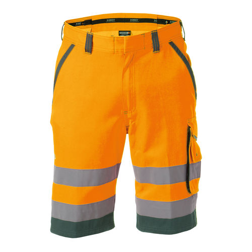 Pantalone corto da lavoro - Lucca  - Dassy - alta visibilità / in cotone / in poliestere