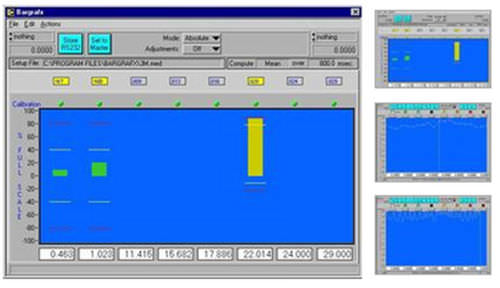 Software di misura - Bargrafx™ - CAPACITEC - di calibrazione / di ingegneria / di acquisizione dati