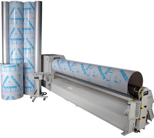 Calandra a 3 rulli - Alucobond® - Weldlogic, Inc. - a 4 rulli / idraulica / automatica