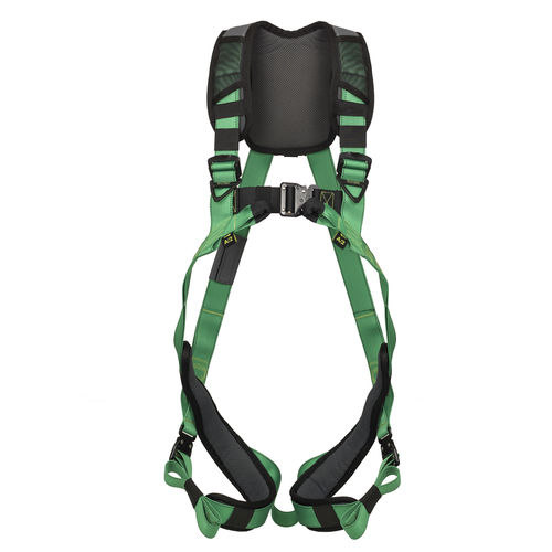 Imbracatura anticaduta - V-FIT - MSA - con punto di ancoraggio laterale / elastica / D-ring