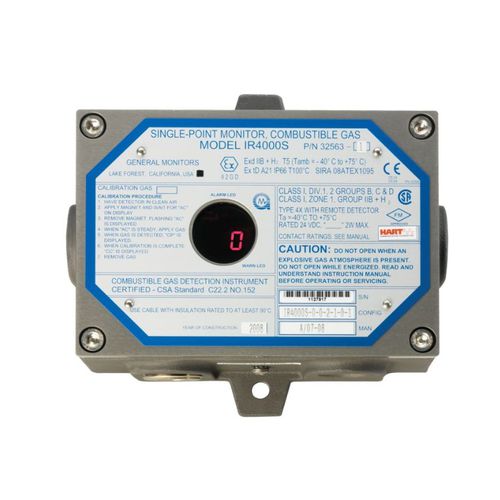 Rilevatore di gas - IR4000S, IR4000M  - MSA - a infrarossi / senza fili