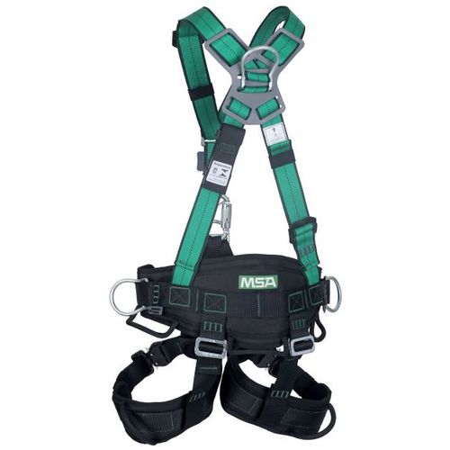 Imbracatura di sicurezza - Gravity® - MSA - con punto di ancoraggio laterale / con punto di ancoraggio sternale / D-ring