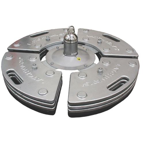 Ancoraggio anticaduta in acciaio galvanizzato - Constant Force® - MSA - per tetto / per calcestruzzo