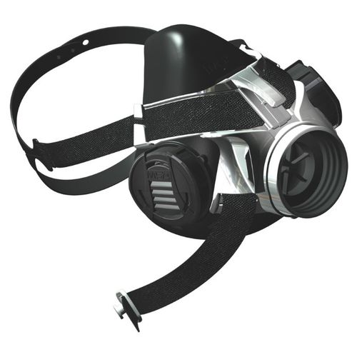 Maschera di protezione semimaschera - Advantage® 410 - MSA - a cartuccia / monofiltro / con raccordo a baionetta