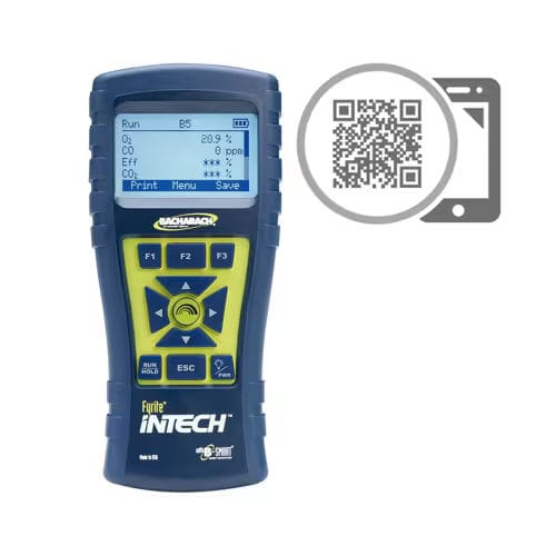 Analizzatore di combustione portatile - InTech®  - MSA - efficienza della combustione / 2 / gas naturale