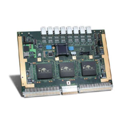 Switch Ethernet gestibile - FC-76000 - Data Device Corporation - 5 porte / in fibra ottica / embedded
