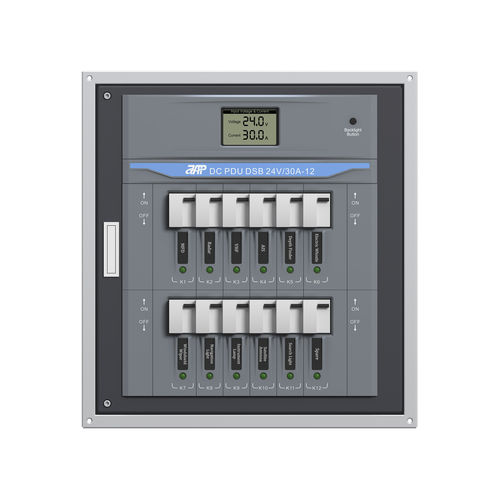 Unità di distribuzione di alimentazione per armadi - DC PDU DSB 24V/30A-12  - APM Technologies (Dongguan) Co., Ltd. - DC / per telecomando