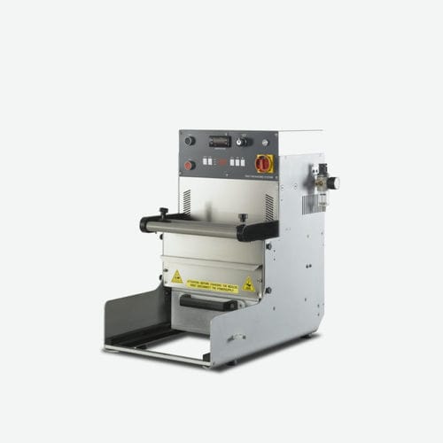 Termosigillatrice di vaschette lineare - TPS MINI - Henkovac - automatica / per l'industria agroalimentare / sottovuoto