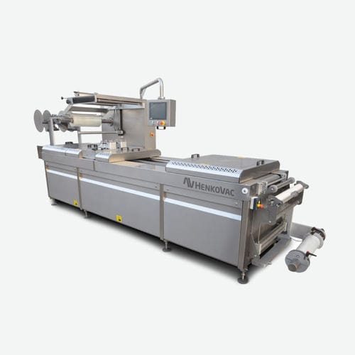 Macchina termoformatrice di film plastico - TH series - Henkovac - per imballaggio di prodotti alimentari / automatica / industriale