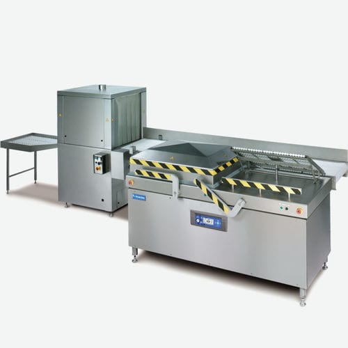 Linea di imballaggio per prodotti alimentari - A5000 series - Henkovac - a vuoto / automatica