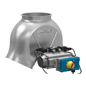 Valvola deviatrice a 2 vie - VAP Industrie - per trasporto pneumatico / flangia rotonda / ATEX