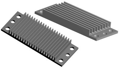 Dissipatore per convertitore di potenza DC - 24xxxxB series  - Aavid Thermalloy
