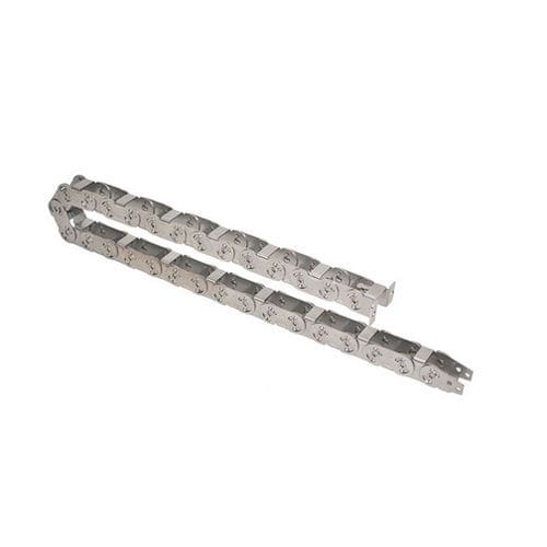 Catena portacavi aperta - Gortrac® SA - Dynatect Manufacturing, Inc. - in acciaio inossidabile