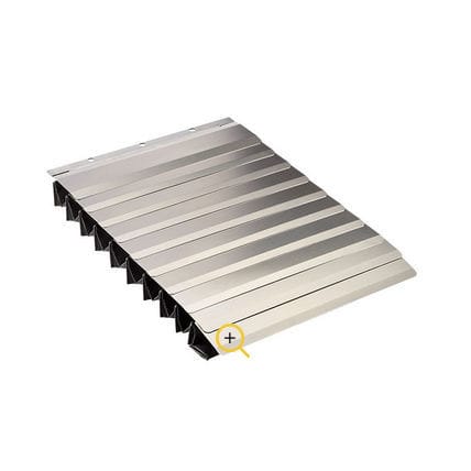 Soffietto rettangolare - GORDILLO - Dynatect Manufacturing, Inc. - piatto / in tela spalmata / in acciaio inossidabile