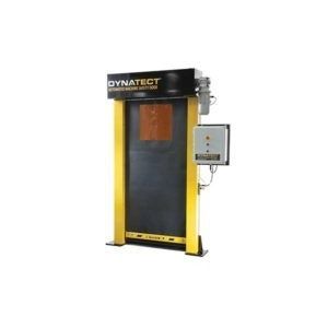 Porta ad avvolgimento - Dynatect Manufacturing, Inc. - in alluminio / in tessuto / per interno